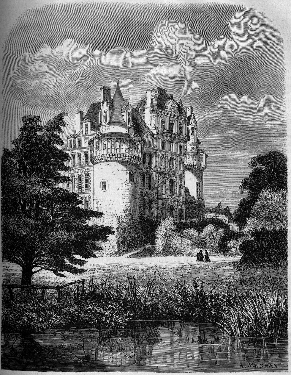 Albert Maignan - Castello della Loira